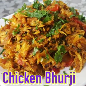 Chicken bhurji